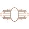 Ekena Millwork Elizabeth Wood Fretwork Pierced Ceiling Medallion, 36"W x 18"H x 9 7/8"IW x 17"IH x 3/8"T CMWP36X18X0375EBMF - alternate 1
